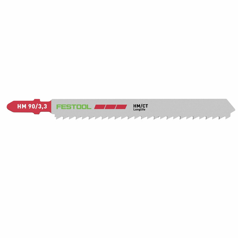Laminate Plastics Jigsaw Blades, 90mm, 3.3 pitch, 1 pack